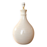 Grand Pied de Lampe Vintage Céramique Hubert Olivier 60cm - 8kg
