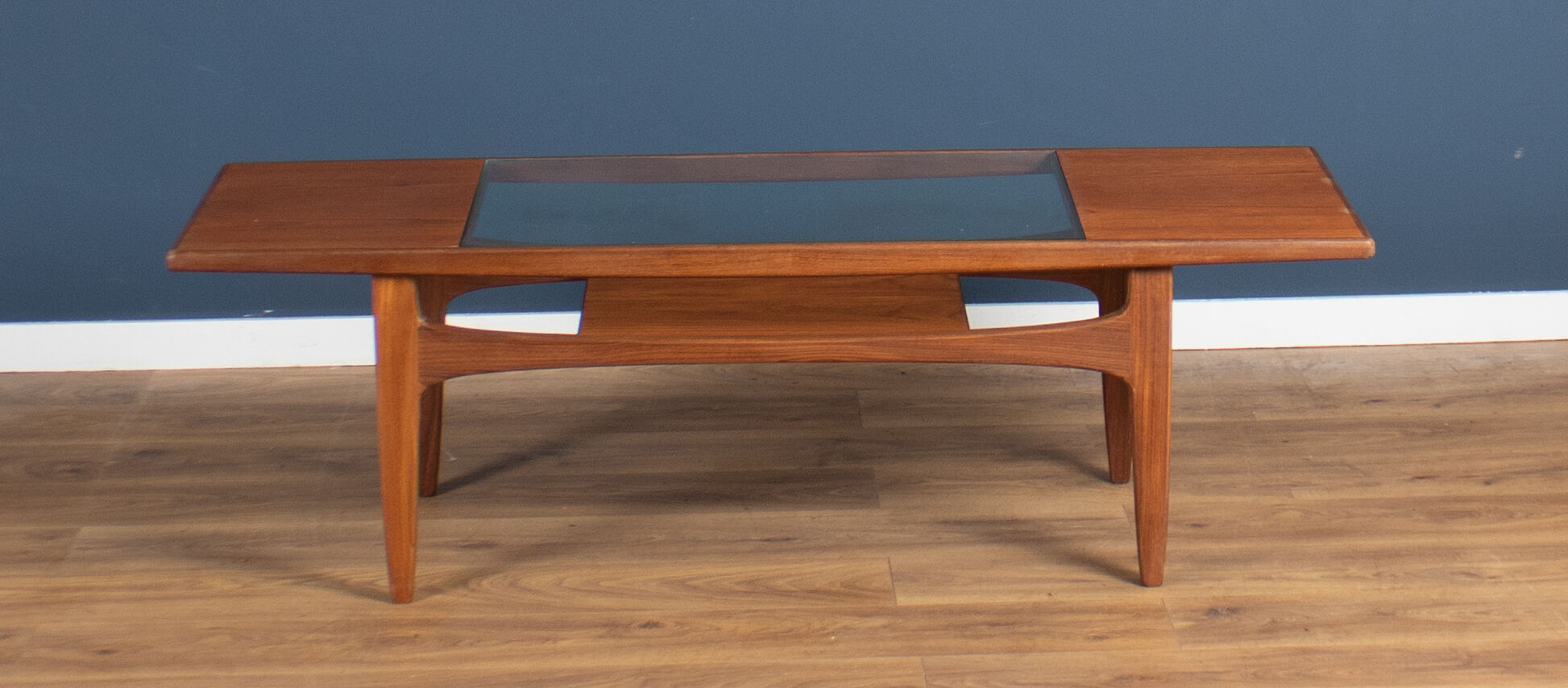 Table en teck et verre G-Plan