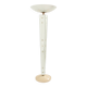 Emilio Lancia floor lamp mirror painted wood brass around 1940