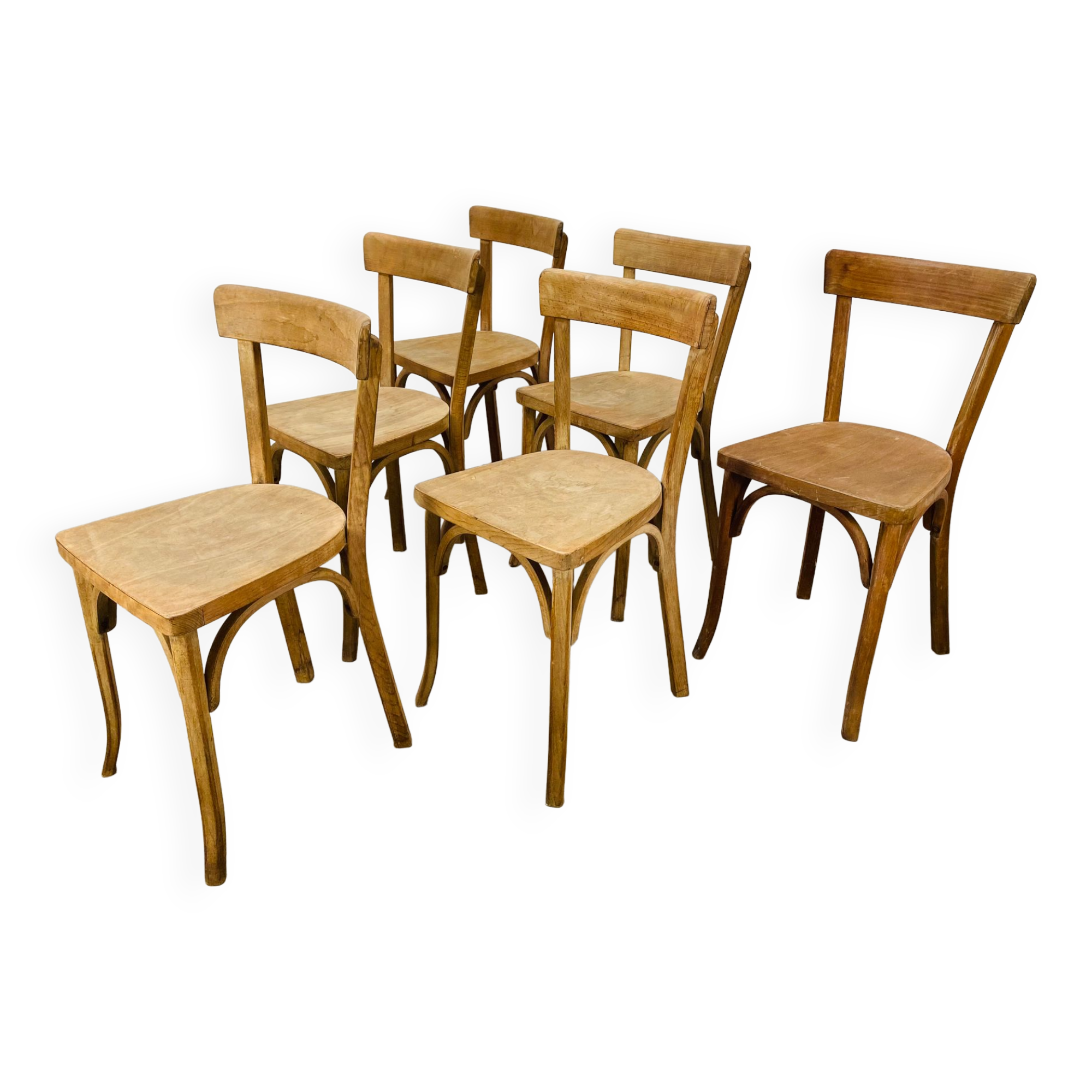 6 Baumann bistro chairs