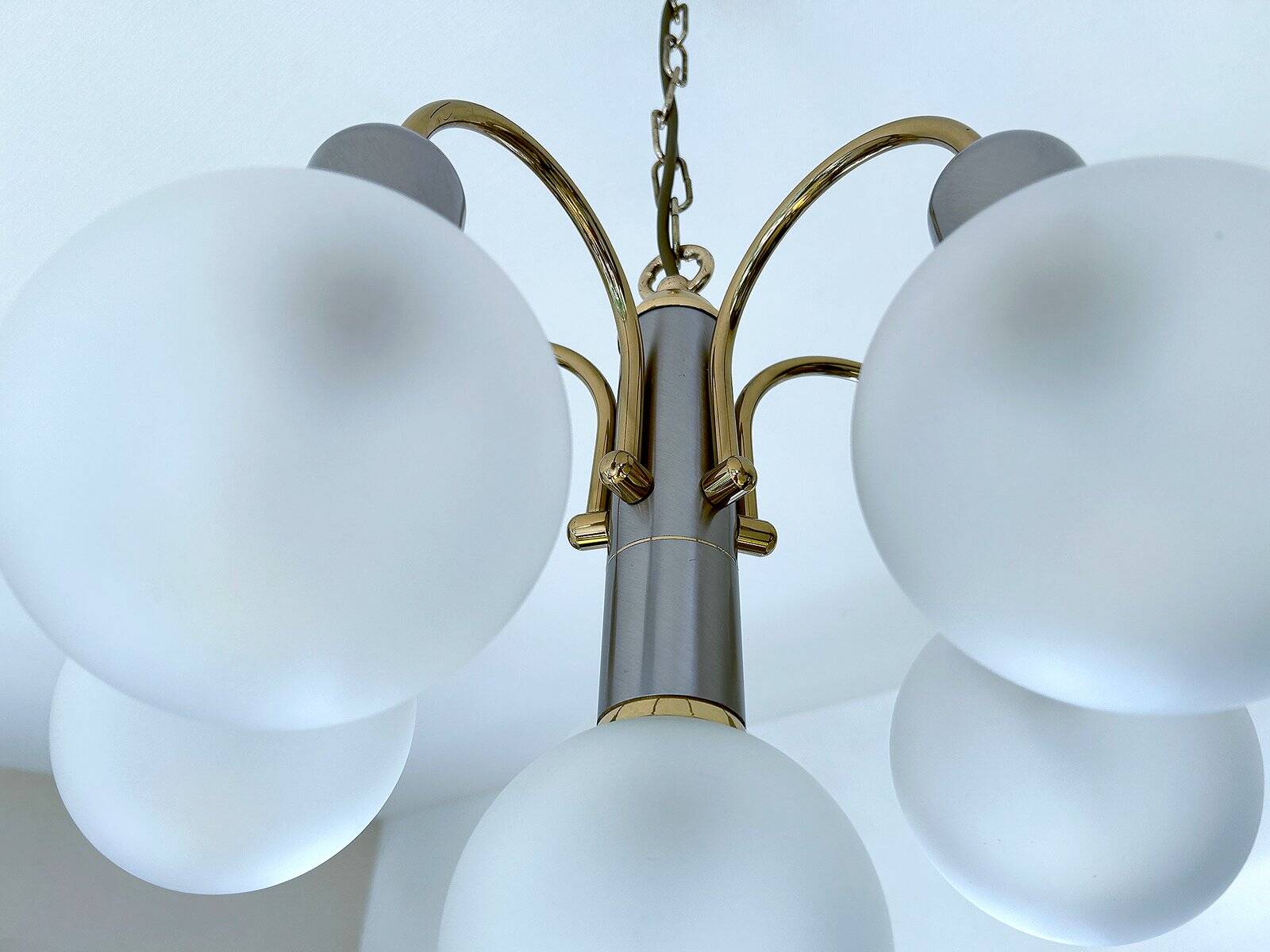 Lustre vintage de l'ère spatiale, années 1970