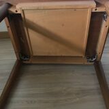 Old desk round feet Scandinavian style