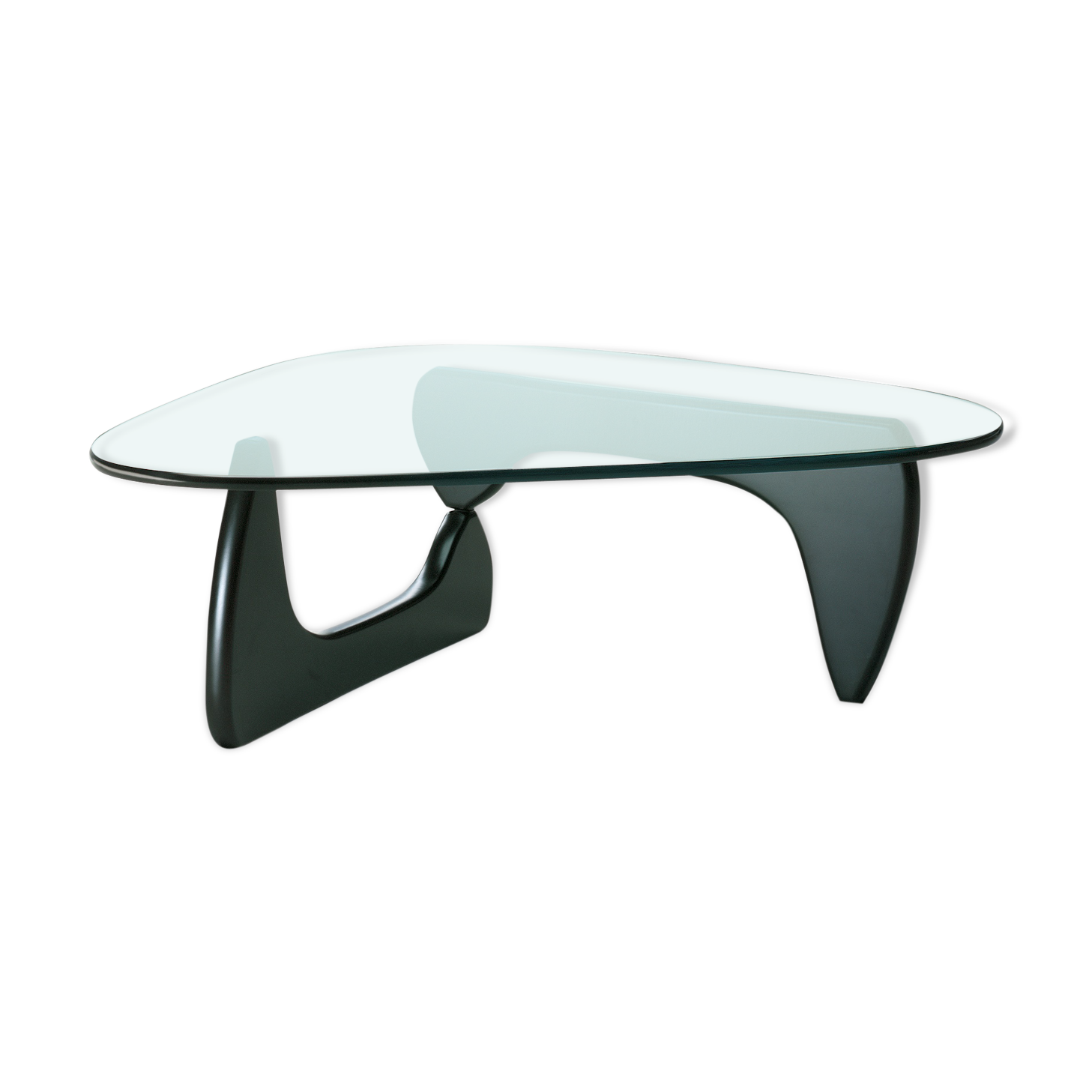 Isamu Noguchi coffee table in black ash