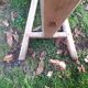 Vintage trestle desk