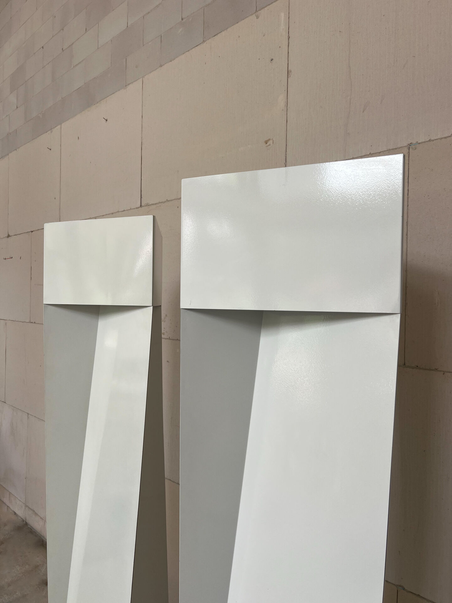 Mart van Schijndel for Martech “Slack I” Floor Lamps, 1979