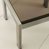 Tau square coffee table by Gae Aulenti, edition Rinascente Italy 1970s