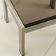 Tau square coffee table by Gae Aulenti, edition Rinascente Italy 1970s
