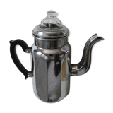 Vintage stainless steel coffee maker 50s