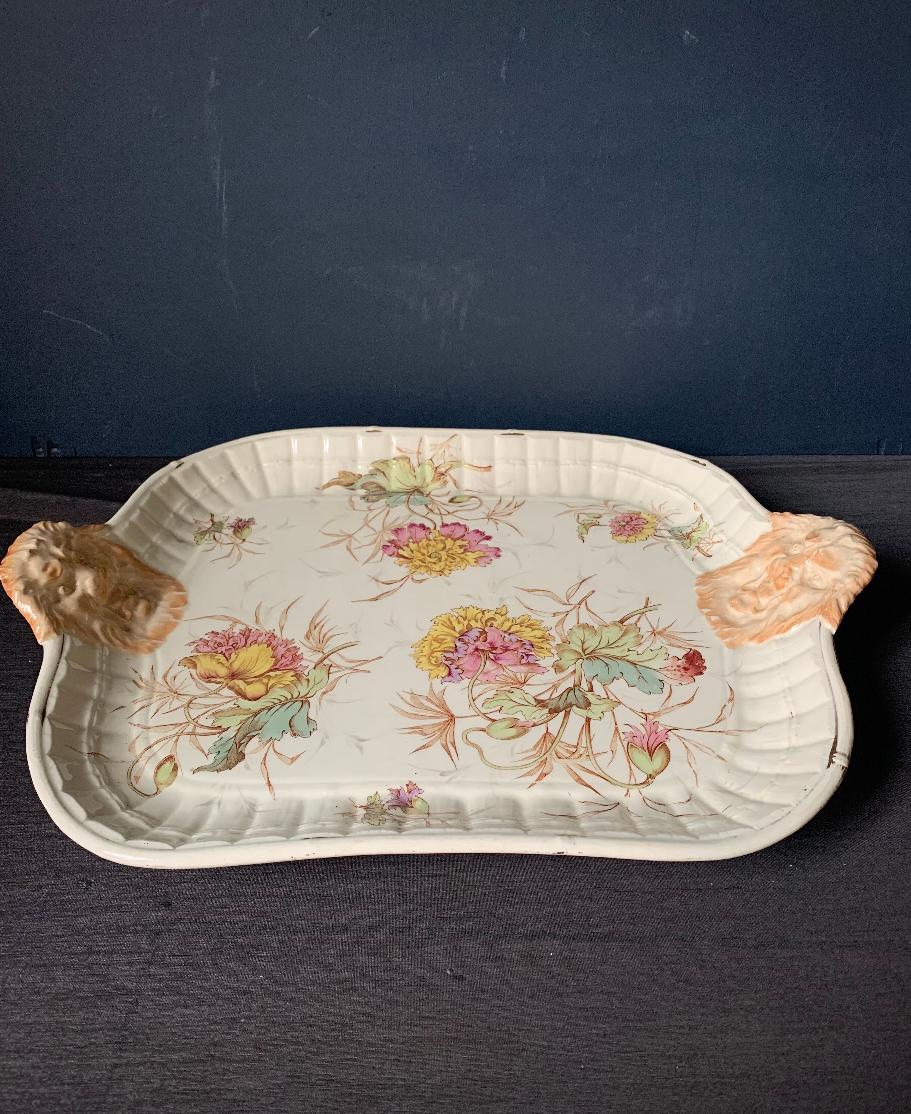 K&G Luneville poppy model dish