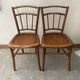 Paire de chaises bistrot