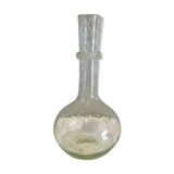 Bubbled glass soliflore vase