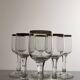 12 crystal liqueur/aperitif glasses