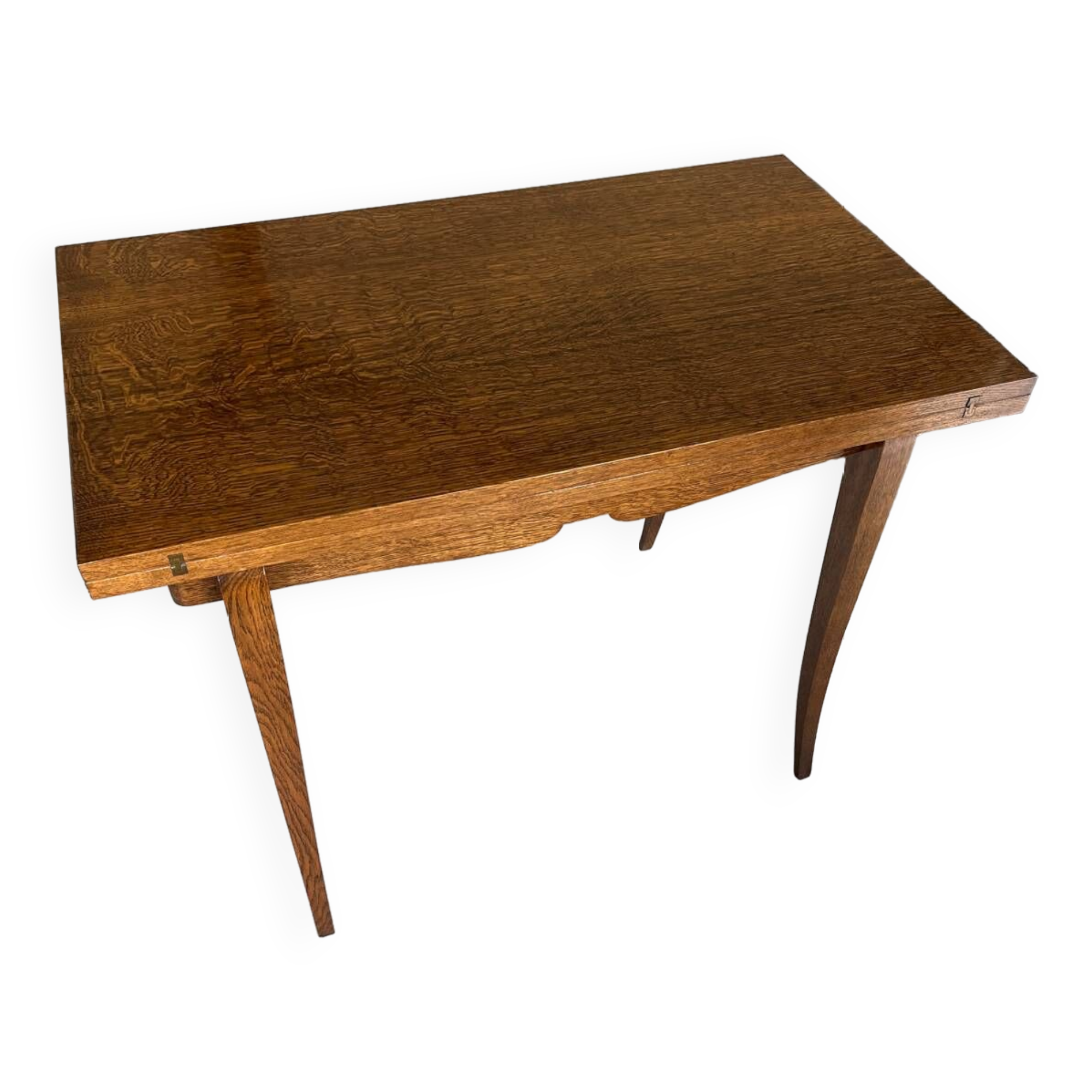 Two-tone art deco gaming table / portfolio desk