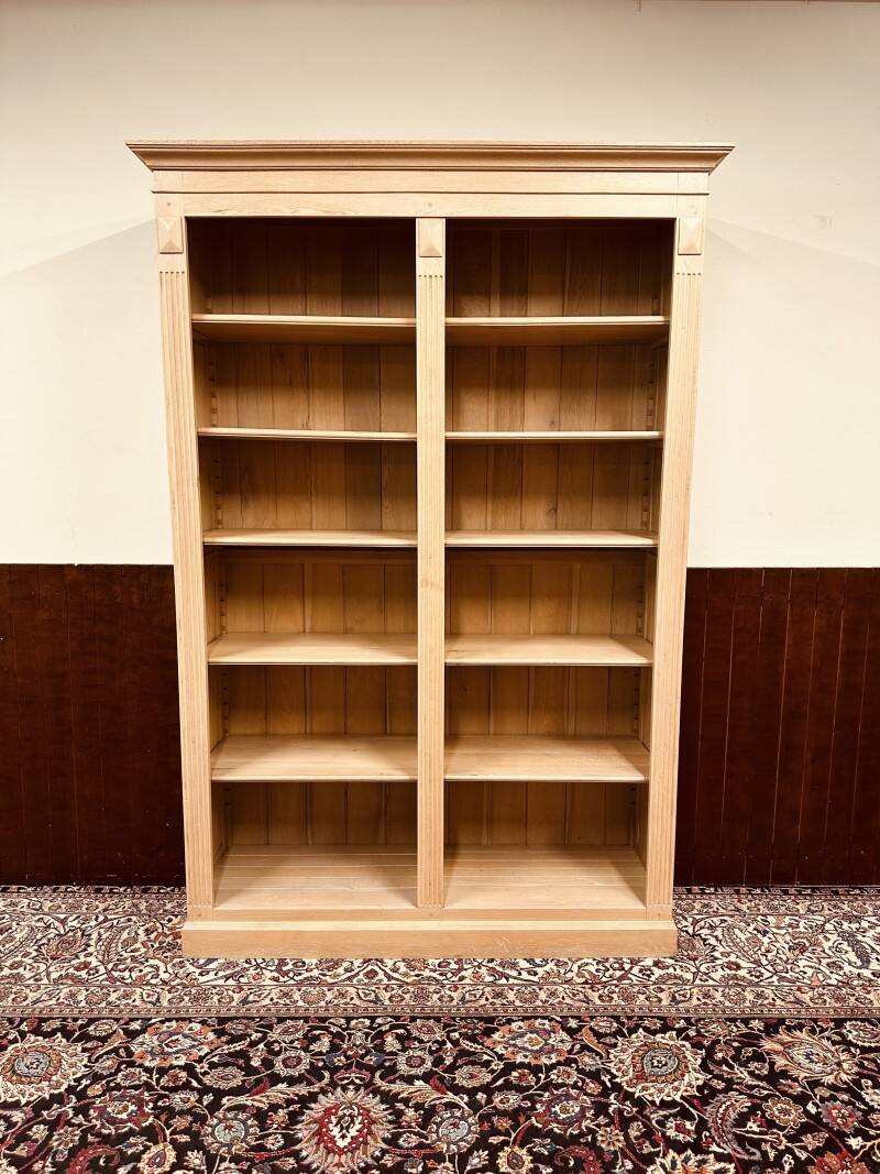 Country English Pale Oak Bookcase