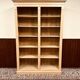 Country English Pale Oak Bookcase