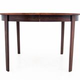 Round table with four chairs from the 1960s, Denmark.