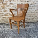 American oak armchair
