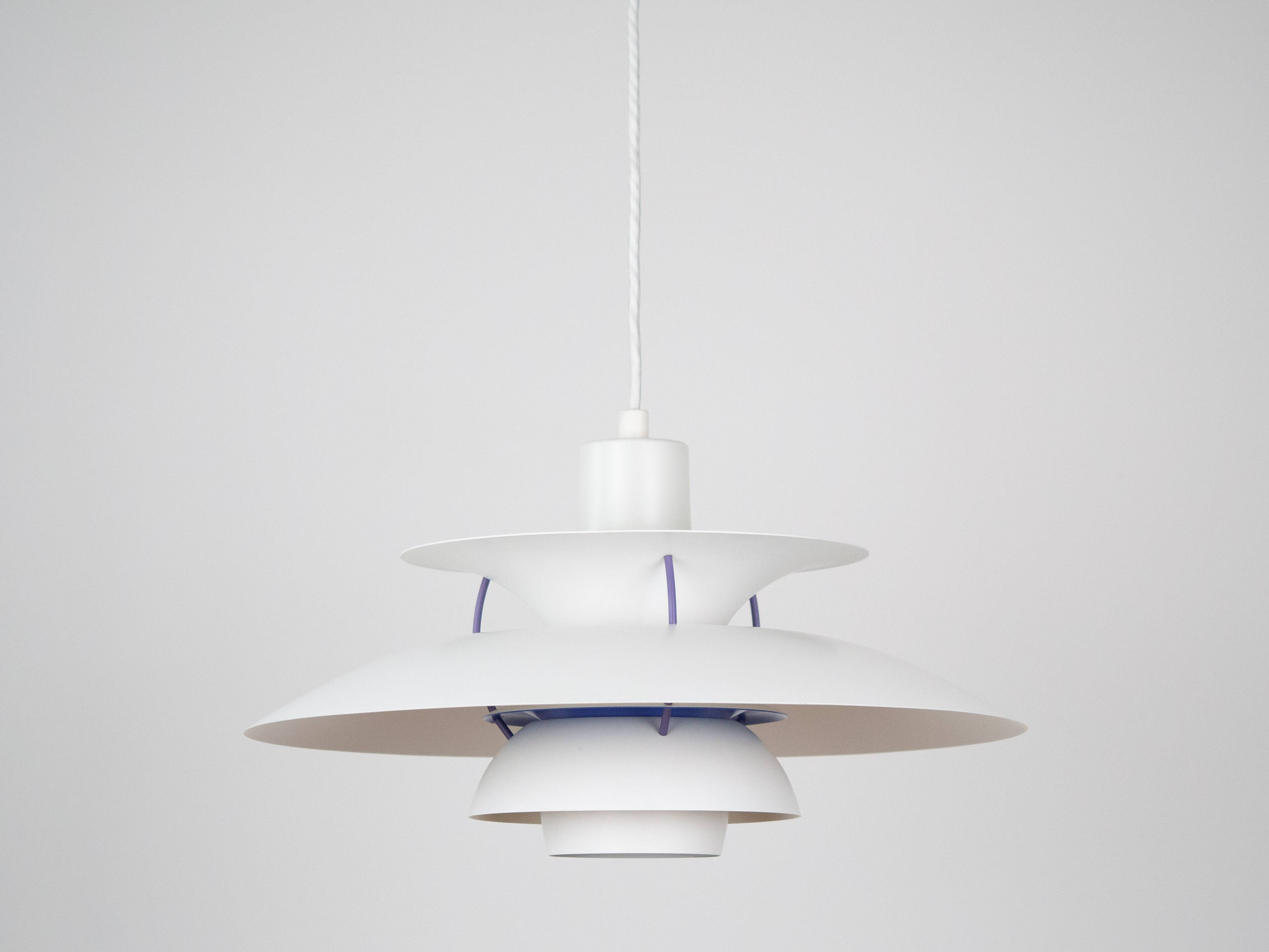 Lampe vintage PH 5 danoise par Poul Henningsen, Louis Poulsen, 1958