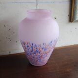 Parma vase in speckled glass paste