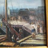 Marine painting painting