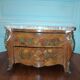 Miniature chest of drawers in Louis XV style marquetry