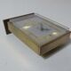Vintage brass jaz alarm clock