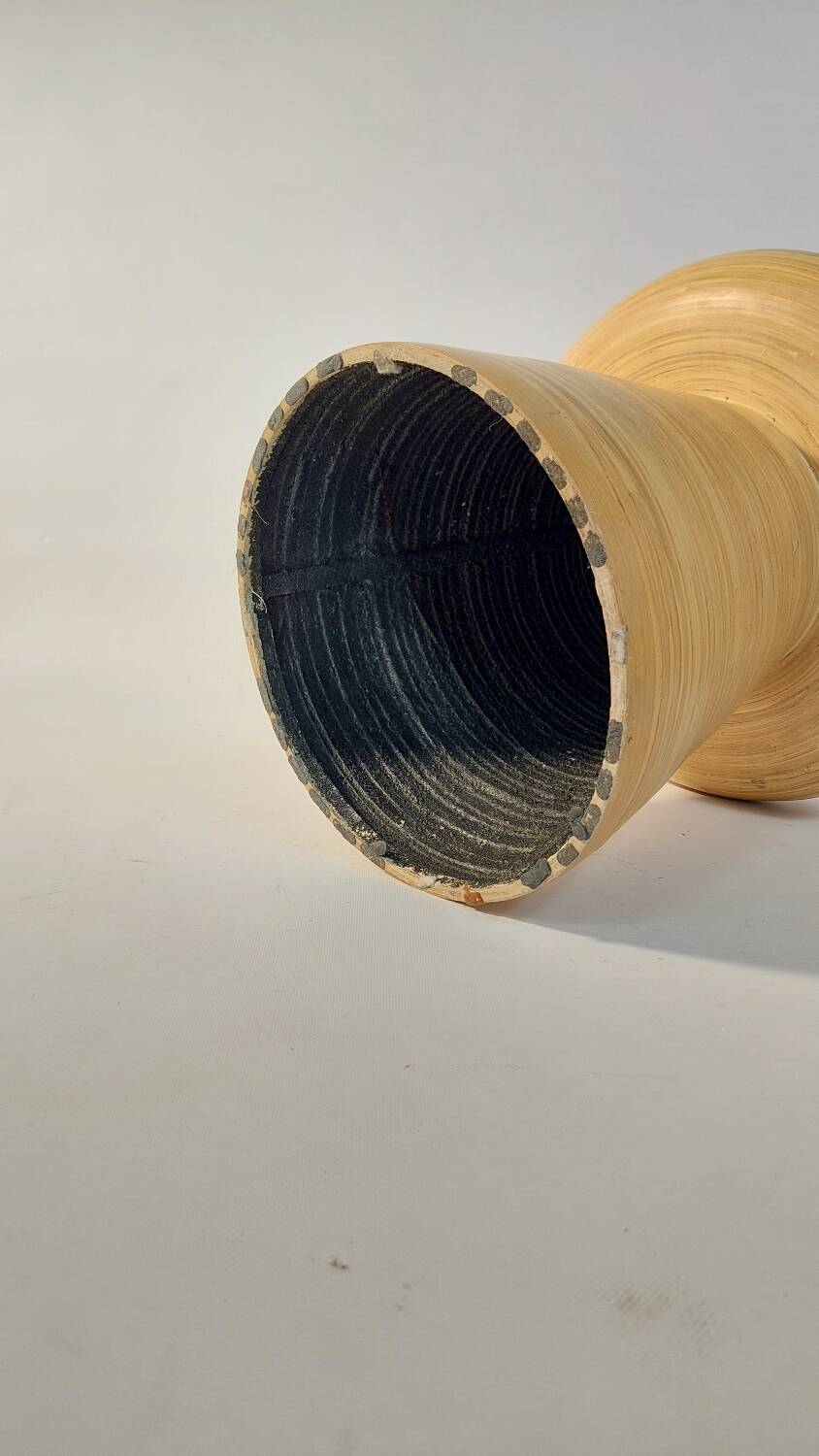 Vintage bamboo stool