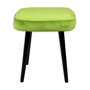 tabouret vert vintage