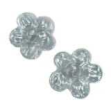 Pair of Daum candlesticks