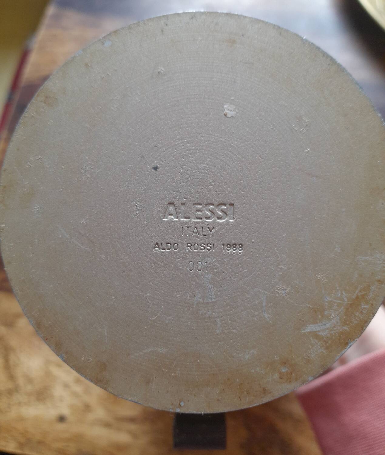 La Cupola mocha coffee maker, Alessi 1988