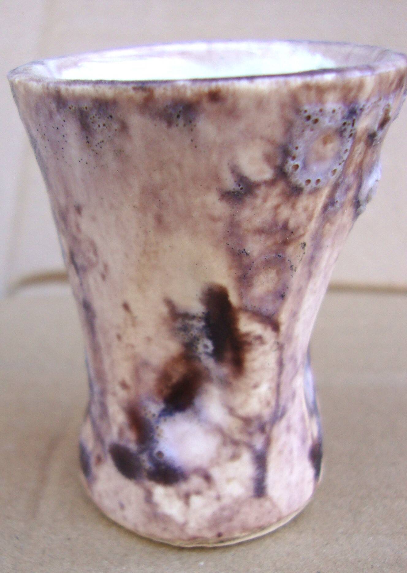 Bonaudi liqueur service (Francis and Josette) Vallauris signed.