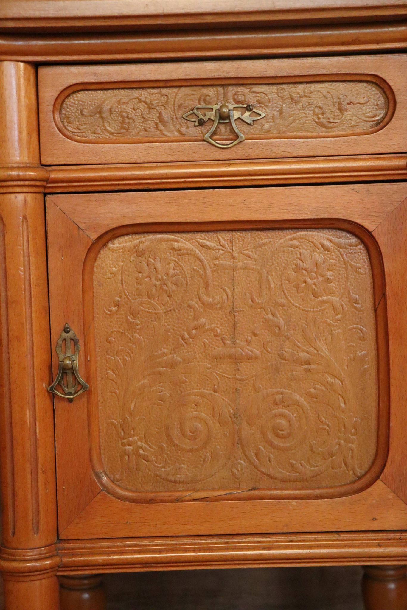 Joseph and Jacob Kohn bentwood bed & nightstand