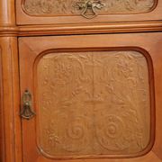 Joseph and Jacob Kohn bentwood bed & nightstand