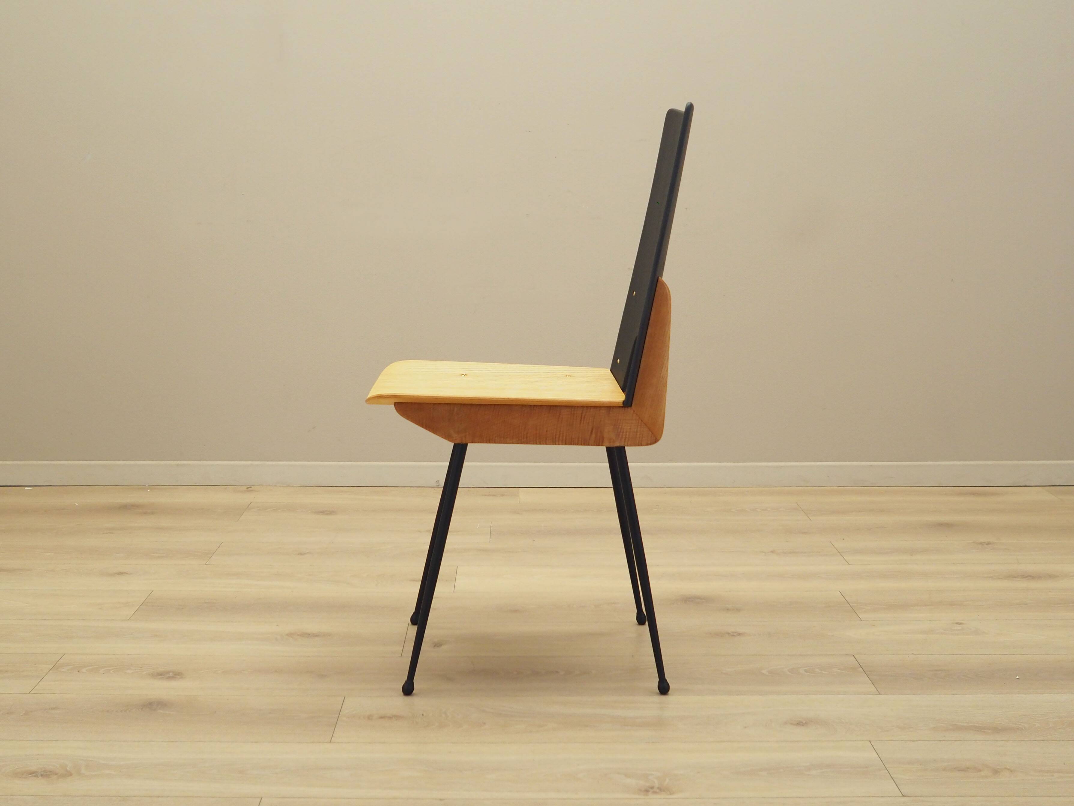 Set of six chairs, Italian design, 1950s, designer: Carlo Ratti, manufactur