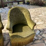 Set of toad armchairs