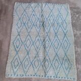 Moroccan carpet Beni Ouarain beige - 208 x 256 cm