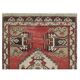 Vintage Small Rug. Handmade Door Mat. Turkish Seat Cover. Entryway Mat. Kitchen Rug
