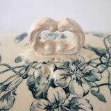 Petite soupière terre de fer Gien Capucines