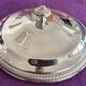 Silver metal tureen