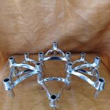 Bougeoirs nagel/stoff modulables (6) vintage