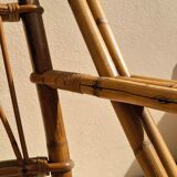 Audoux-Minnet rattan armchair 1950