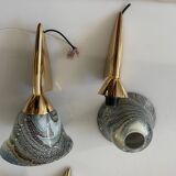 Venetian Art Murano Glass Sconces Set of 2