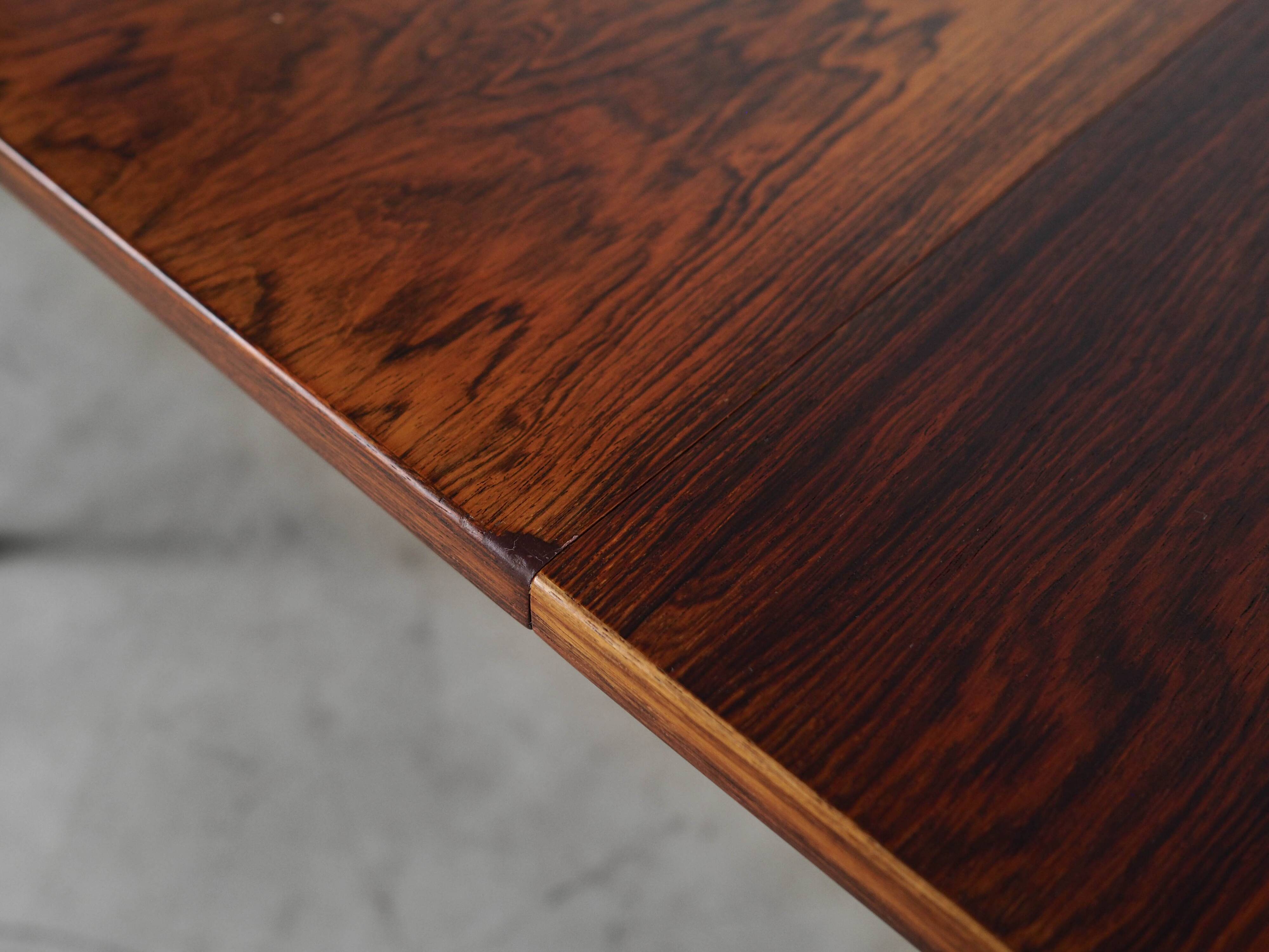 Rosewood table, Danish design, 1970s, production: Denmark
