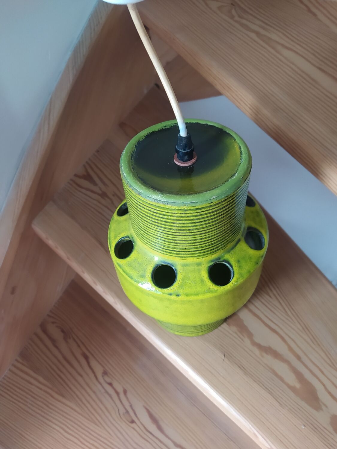 Danish ceramic pendant lamp