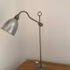 Industrial workshop lamp in metal, 1950s-60s.