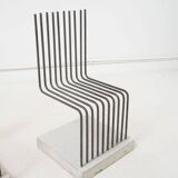 Postmodern 'Solid Chairs' attributed to Heinz Landes, Germany, 1986.