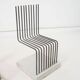 Postmodern 'Solid Chairs' attributed to Heinz Landes, Germany, 1986.