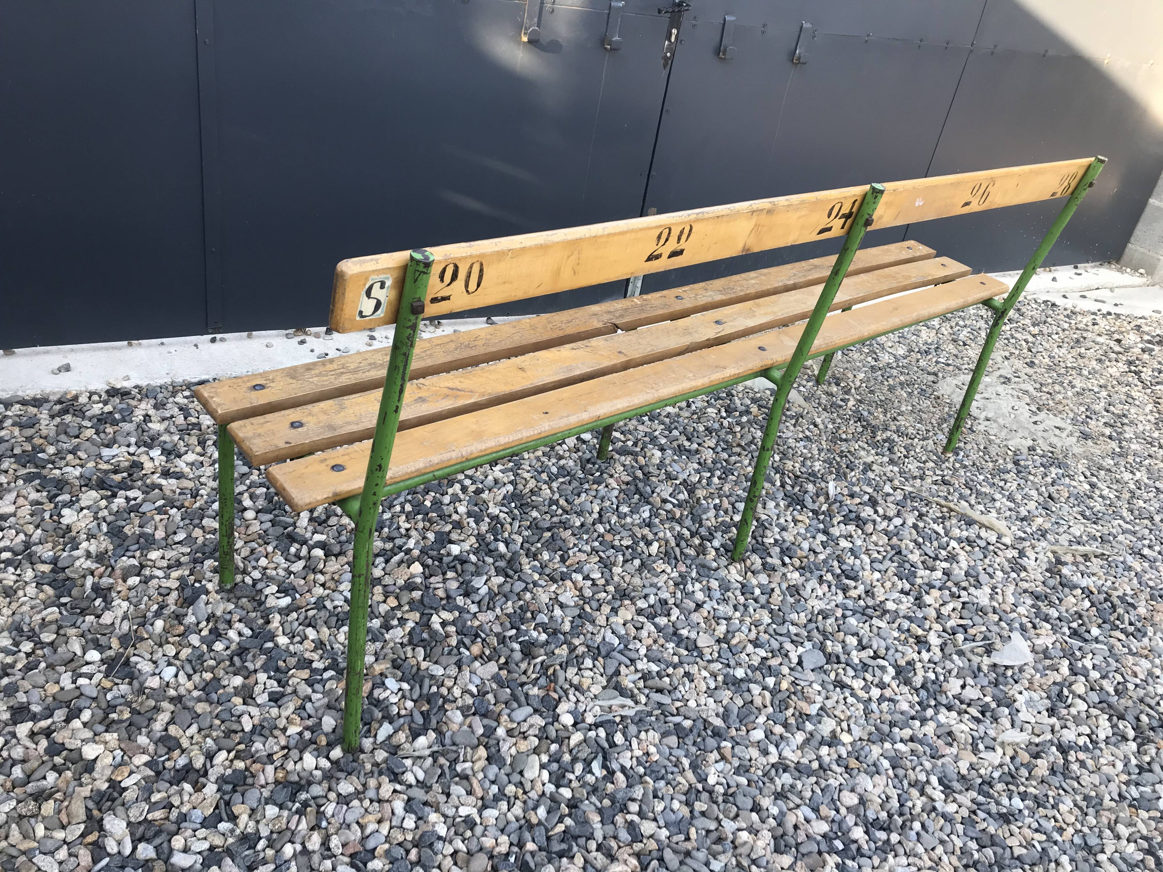 School bench 50s