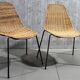 Wicker Basket Chairs by Gian Franco Legler, 1950s