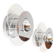 Pair of acrylic wall lamps by Jocelyne Trocmé for Galerie Oxar